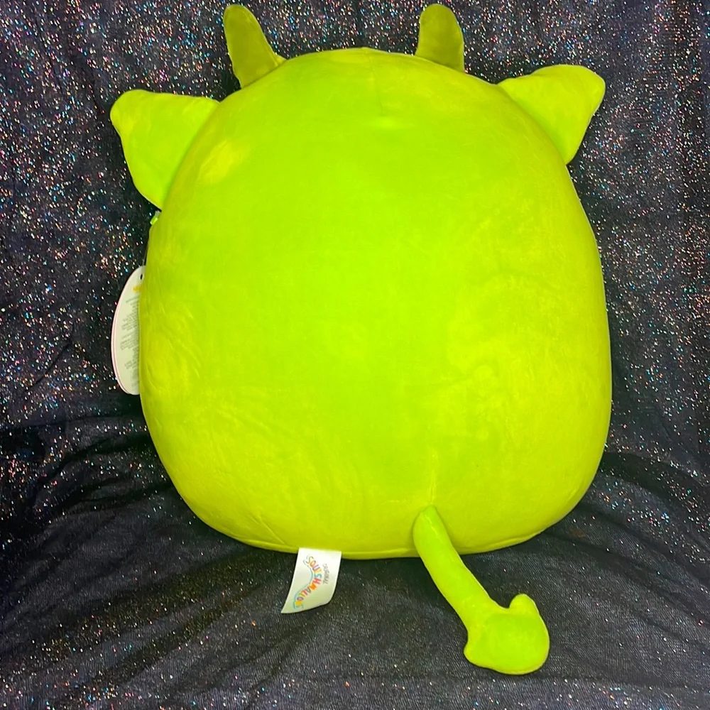 ⭐️BNWT 12” Fitzy the Goblin Drinking Pumpkin Latte Squishmallow First to market! - Picture 4 of 13